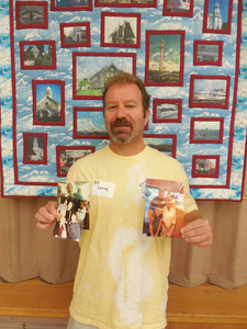 Lenny Enos at the Provincetown Mass. Memories Road Show