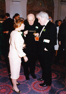 Charitable Irish Society dinner at Copley Plaza Hotel, Boston