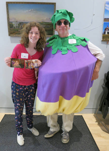 Nell Hamilton and Jack Kerig at the Eastham Mass. Memories Road Show