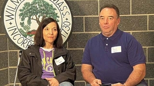 Michelle Hooper and George Hooper at the Wilmington Mass. Memories Road Show: Video Interview