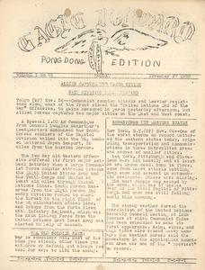 Eagle Forward (Vol. 1, No. 55), 1950 November 27