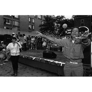 Performers at Festival Betances.