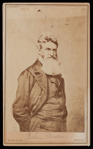 Studio portrait of John Brown, Boston, Mass., undated