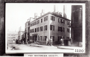 Daniel Webster House, Somerset St., Boston, Mass.