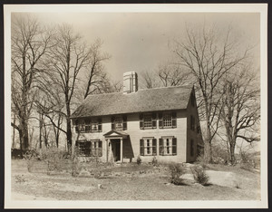 Exterior view of the Parson Barnard House, North Andover, Mass., undated