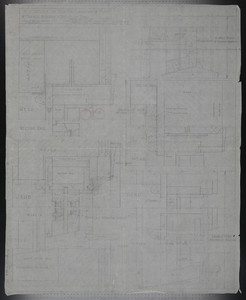 F.S. Details of Typical Windows & B'Ment & Garage Windows, Drawings of House for Mrs. Talbot C. Chase, Brookline, Mass., Revised Oct. 28-Nov.5, 1929