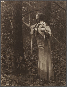 Jane Adams Patterson wearing Sioux Indian costume