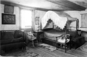 Nehemiah Royce House, Wallingford, Conn., Bedroom.