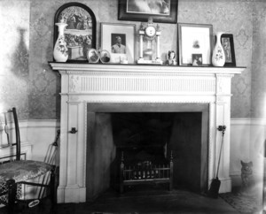 Arthur Little House, fireplace and mantel, 2 Raleigh St., Boston, Mass.