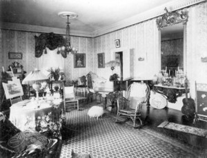 George C. Thacher House, "Hillside," Dorchester, Mass., Music Room.