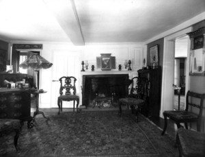 Robert Keith Snow House, Wayland, Mass., Parlor.