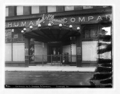 Entrance to A. Shuman & Co., Summer Street, Boston, Mass.