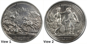 Comitia Americana medal, Morgan at the Cowpens, 1781