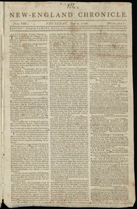 The New-England Chronicle, 2 May 1776 - Digital Commonwealth