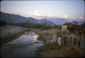 Cremation site on Bishnumati River, Kathmandu
