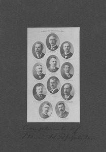 James B. Paige in Agricultural Committee group medallion portrait