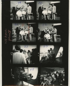 Contact sheets for annual boat ride