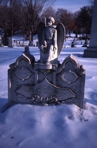 Mount Auburn Cemetery (Cambridge, Mass.) gravestone: children of Joseph and Eliza Meyer