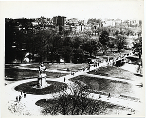 Boston Public Garden, distant view