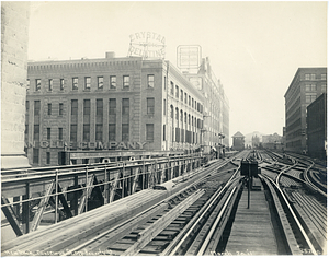 New track Causeway Street opposite Beverly Street