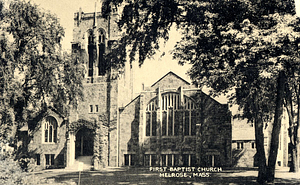 First Baptist Church: Melrose, Mass.