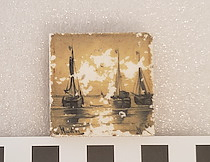 Ceramic Tile from the Family of Nathaniel T. Allen