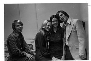Members of Suffolk University's student government, 1972