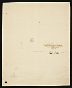 A plan and profile of the proposed merchandise track of the Boston & Lowell R.R. at Lowell / William P. Parrott, engineer.