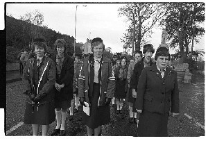 Remembrance Sunday Ceremony, commemorating British soldiers who died in war. Some shots show members of the army in dress uniform