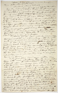 Edward Hitchcock copy of a letter to Benjamin Silliman, 1837 March 12