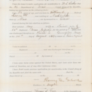 Henry S. Gere Application