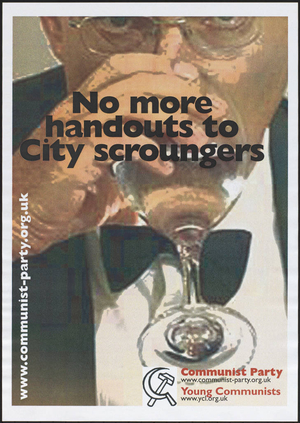 No more handouts to city scroungers