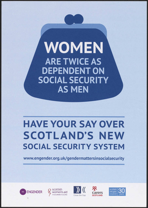 Women are twice as dependent on Social Security as men