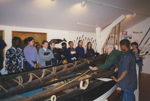 Learning about Yankee whaling at the Kendall Whaling Museum