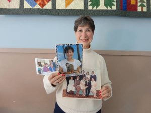 Dorothy Mazzola at the Stoughton Mass. Memories Road Show