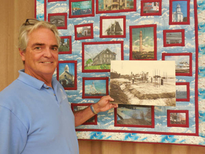 John McDonagh at the Provincetown Mass. Memories Road Show