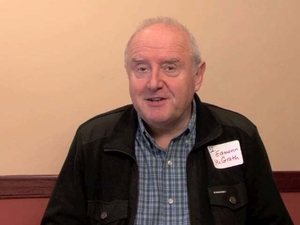 Eamonn McGrath at the Irish Immigrant Experience Mass. Memories Road Show: Video Interview