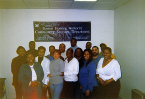 The 'Youth on the Rise' Team at Boston Housing Authority's Community Service Department--Armory Street