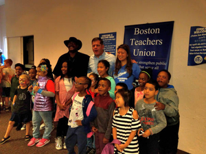 Raffle winner (BTU book fair), 2018