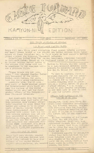 Eagle Forward (Vol. 1, No. 79), 1950 December 27