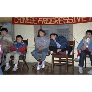 Children at a Chinese Progressive Association party