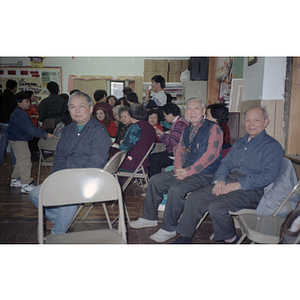 Guests at the Chinese Progressive Association's celebration of the Chinese New Year