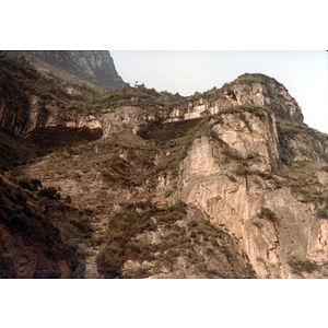 Mountainside in China