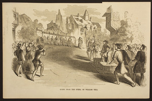 Scene from the opera of William Tell
