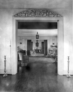 Tarkington House, Kennebunkport, Me., Entrance Hall.