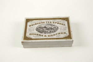 Box for Princess Tea Spoons, manufactured by Rogers & Brother, Waterbury, Connecticut, undated