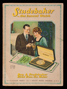 Studebaker the insured watch, style book no. 26, Studebaker Watch Co., South Bend, Indiana