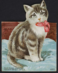 Trade card for Hood's Sarsaparilla, C.I. Hood & Co., Lowell, Mass., 1897