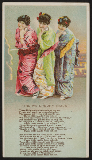 Trade card for the Waterbury Watch, location unknown, undated