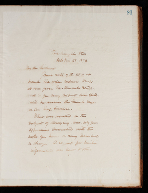 Thomas Lincoln Casey Letterbook (1871-1877), Thomas Lincoln Casey to [Quincy A.] Gillmore, October28, 1872